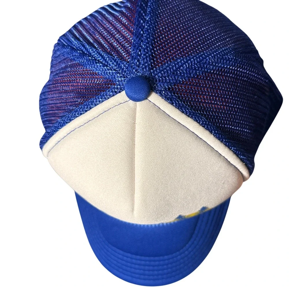 Fremont Brewing Seattle OTTO Foam Trucker Hat Blue Snapback Retro Beer Matters